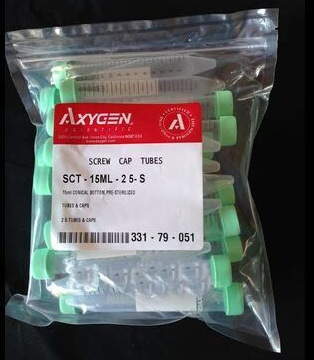 愛思進(jìn)/Axygen 15ml離心管 SCT-15ML-25-S