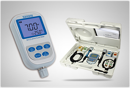 上海三信便攜式雙參數(shù)測量儀SX723 PH/電導(dǎo)率計