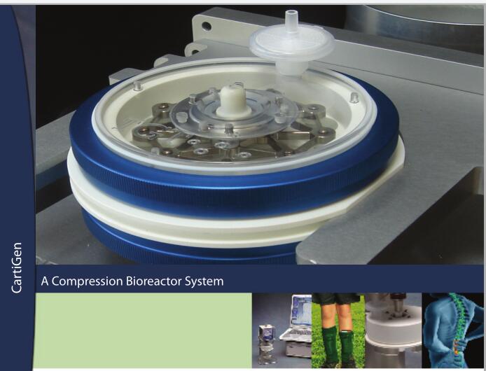 CartiGen三維軟骨組織塊壓力加載培養(yǎng)系統(tǒng)