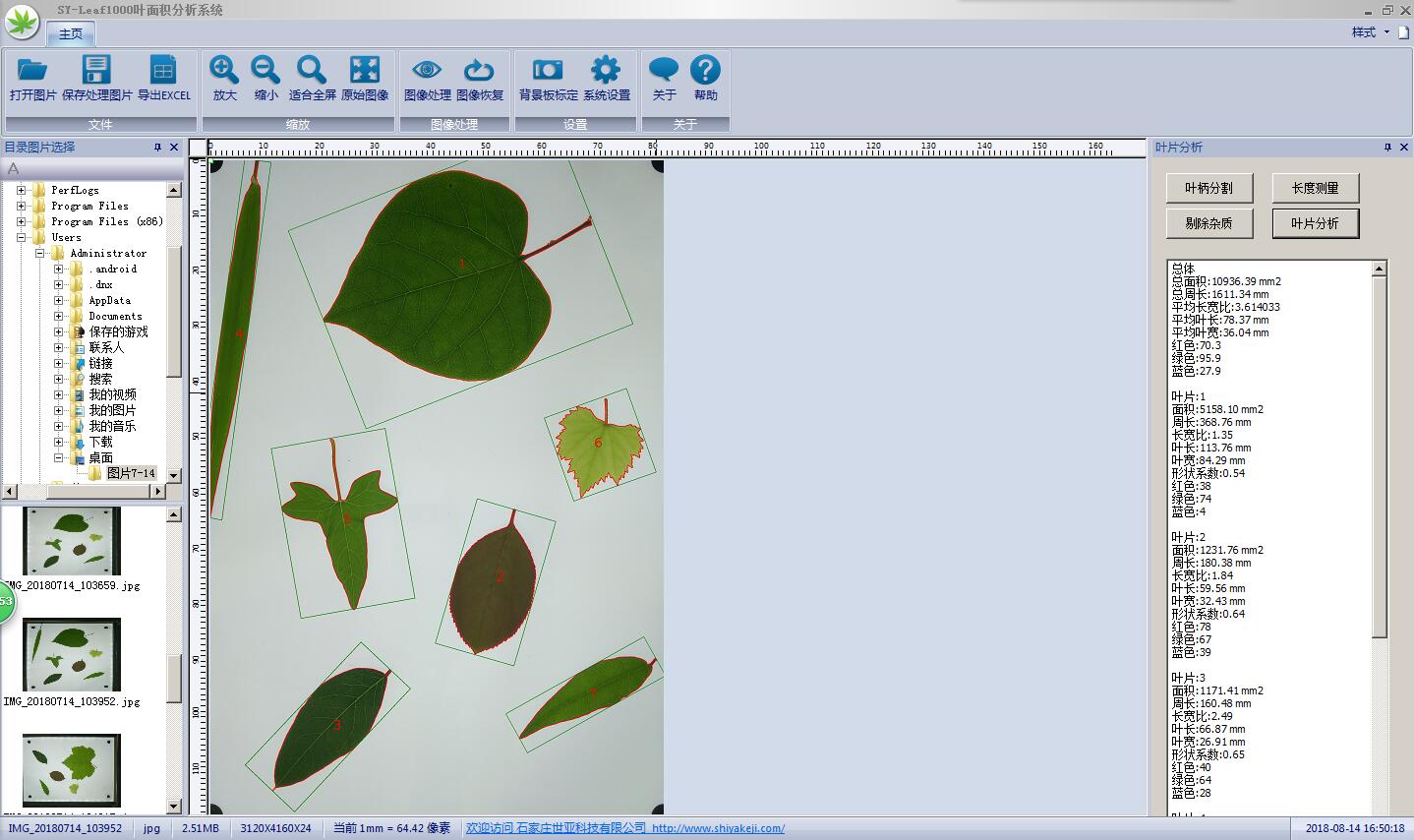 SY-Leaf1000葉面積分析系統(tǒng)